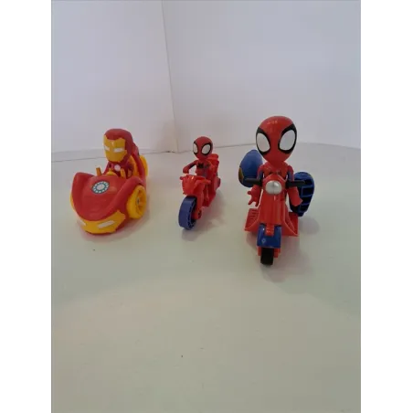 Spidey e Iroman Con Mezzo