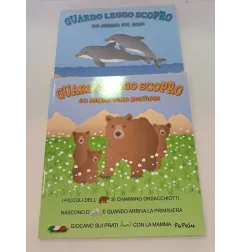 Guardo Leggo Scopro Gli Animali Della Montagna E Gli Animali Del Mare 2 PZ