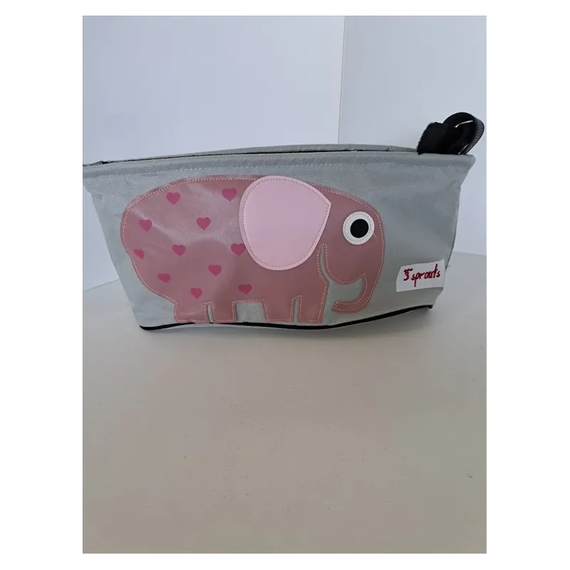 Portaoggetti/Borsa Passeggino Sprouts Con Elefantino Rosa Portaoggetti/Borsa Passeggino Sprouts Con Elefantino Rosa