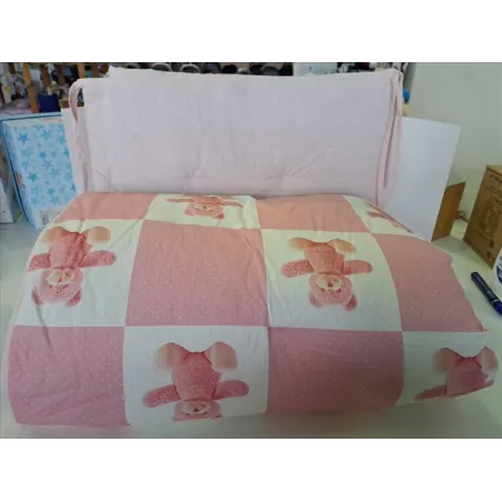 Set Lettino Piumino Con Paracolpi Rosa Orsetti Trudi
