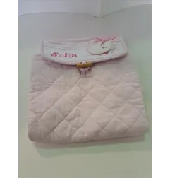 Telo Fasciatoio Portatile Rosa Personalizzato Sofia