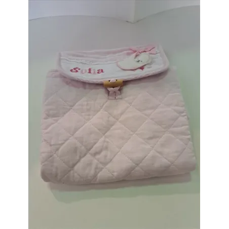 Telo Fasciatoio Portatile Rosa Personalizzato Sofia