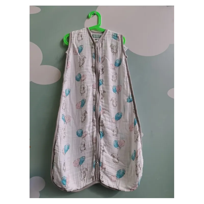 Sacco Nanna Coniglietti e Palloncini Molise & Co 100% Cotone - 0,5 Tog 6/18 M