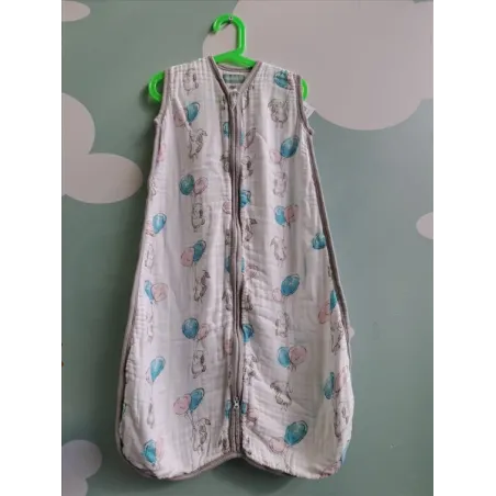 Sacco Nanna Coniglietti e Palloncini Molise & Co 100% Cotone - 0,5 Tog 6/18 M