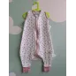 Sacco Nanna Fiorellini Profili Rosa Molise & Co 100% Cotone - 0,5 Tog 2 Anni