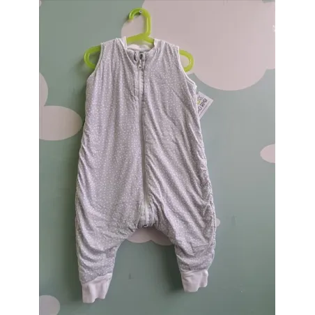 Sacco Nanna Grigio Pois Bianchi Molise & Co 100% Cotone - 2,5 Tog 2 Anni
