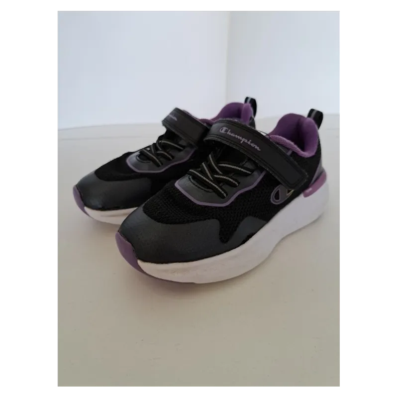 Scarpe Champions Nere e Viola N 31