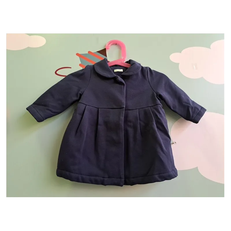 Cappottino Blu Benetton 6/12 M