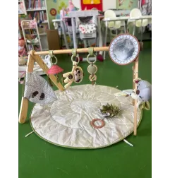 Palestrina Con Arco In Legno, Tappeto e Giochi Tiny Love Boho Chic