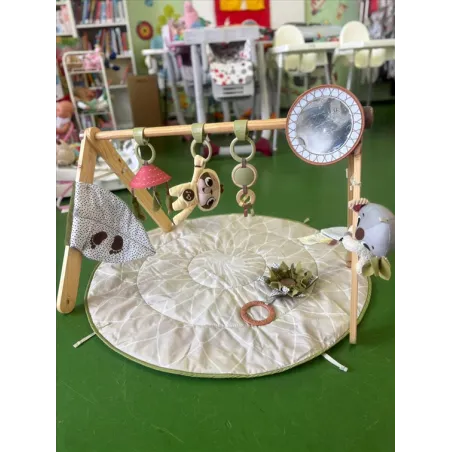 Palestrina Con Arco In Legno, Tappeto e Giochi Tiny Love Boho Chic
