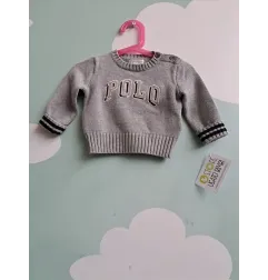 Maglioncino Grigio Ralph Lauren 12 M