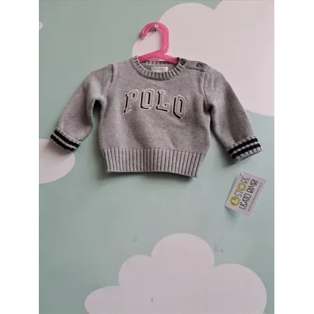 Maglioncino Grigio Ralph Lauren 12 M