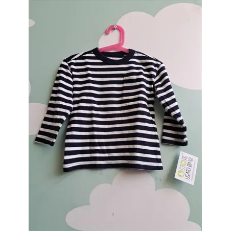 Maglia Maniche Lunghe a Righe H&M 3/4 A