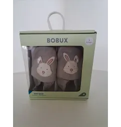 Scarpe Babucce Bobux Coniglietto Grigio Taglia L 15/21 Mesi
