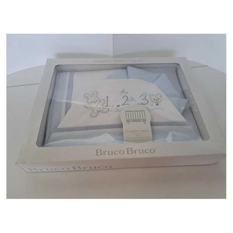 Completo Lettino Azzurro Nuovo