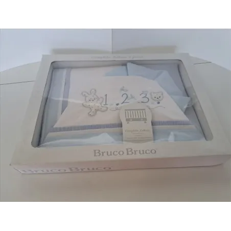 Completo Lettino Azzurro Nuovo