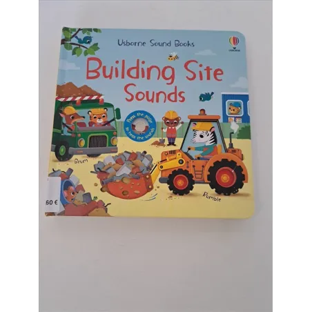 Libro In Inglese Building Site Sounds - Usborne