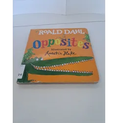 Libro In Inglese Opposites, Roald Dahl