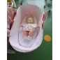 Cesta per Neonati MOBA Rosso Lampone Con Materasso e Copertura