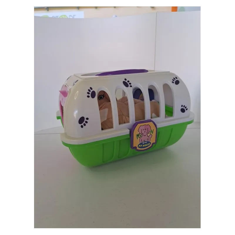 Trasportino Cagnolini Con Peluche e Accessori