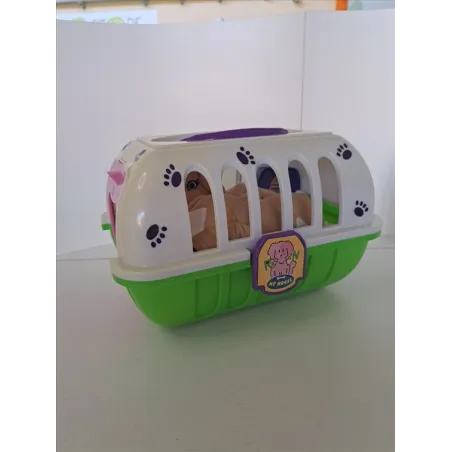 Trasportino Cagnolini Con Peluche e Accessori