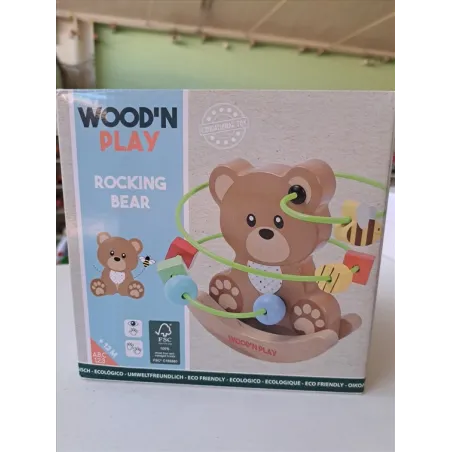 Gioco Orsetto In Legno Wood'n Play Nuovo