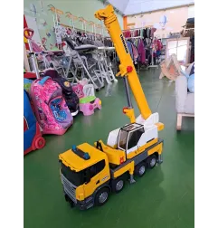 Super Camion Con Gru Liebherr BRUDER