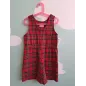 Tuta Tartan Rossa 5 A - 110 Cm, Nuova