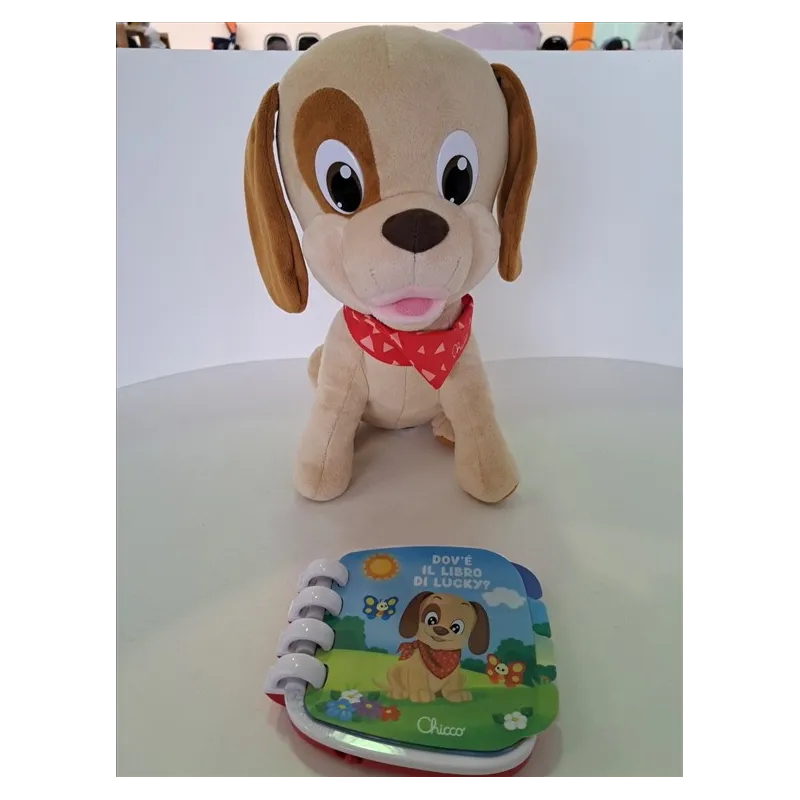 Libro Sonoro Dov'è Il Libro Di Lucky + Cagnolino Del Libro