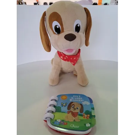 Libro Sonoro Dov'è Il Libro Di Lucky + Cagnolino Del Libro