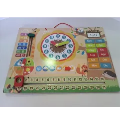 Calendario Perpetuo Bambini Con Magneti Per I Mesi e Indicazione