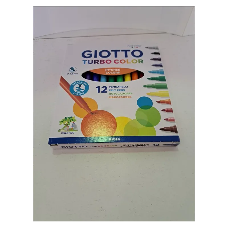 Pennarelli Turbocolor Giotto 12 Pezzi