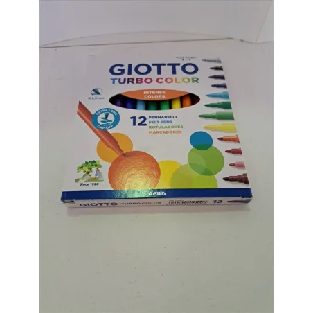 Pennarelli Turbocolor Giotto 12 Pezzi
