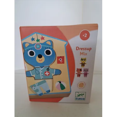 Gioco In Legno Vesti L'orso Djeco