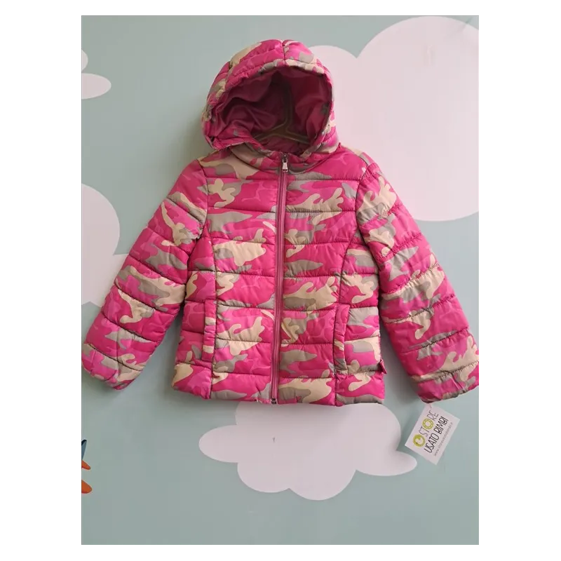 Piumino Fucsia Militare 7 A