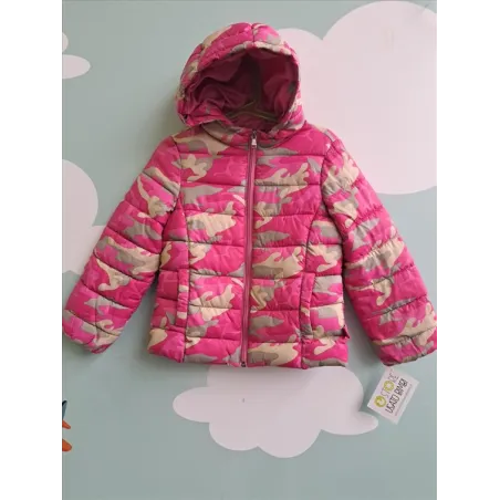 Piumino Fucsia Militare 7 A