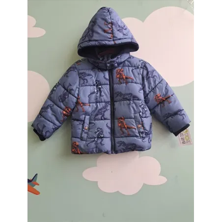 Piumino Blu Dinosauri "my Favorite" 3 A