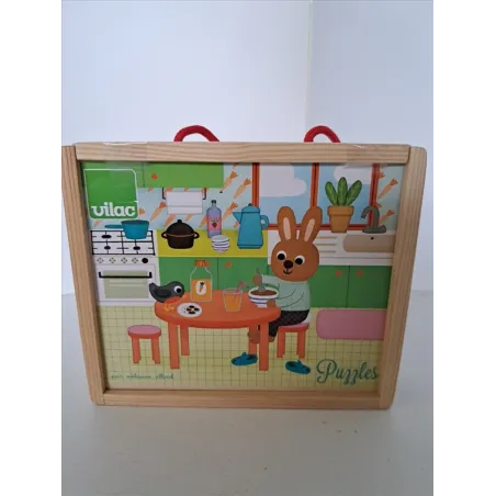 Puzzle In Legno Vilac Coniglietto