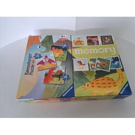 Gioco Puzzle e Memory Dinosauri