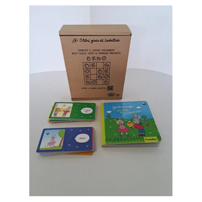 Il Libro Gioco Con Puzzle Ludattica Giuglio Coniglio