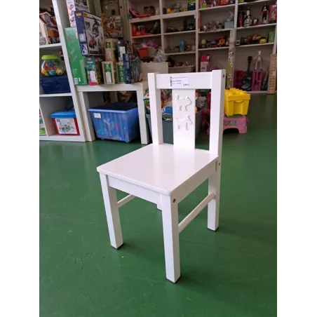 Sedia In Legno Ikea Bianca KRITTER