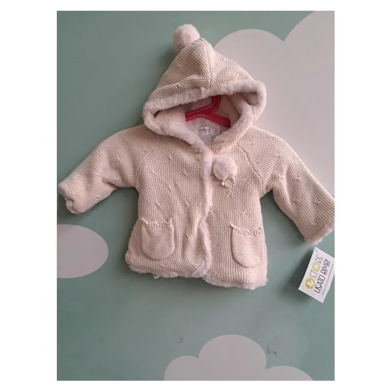 Cappottino Con Plliccetta Bianca Mayoral 23/4 M