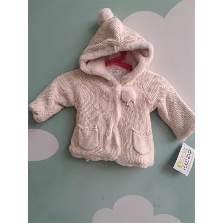 Cappottino Con Plliccetta Bianca Mayoral 23/4 M