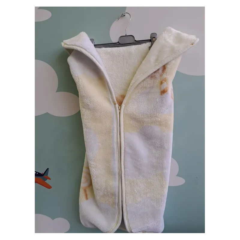 Coperta Sacco Nanna Giallo In Morbido