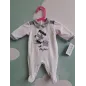 Tutina Bianca Con Orsetto 0/1 M