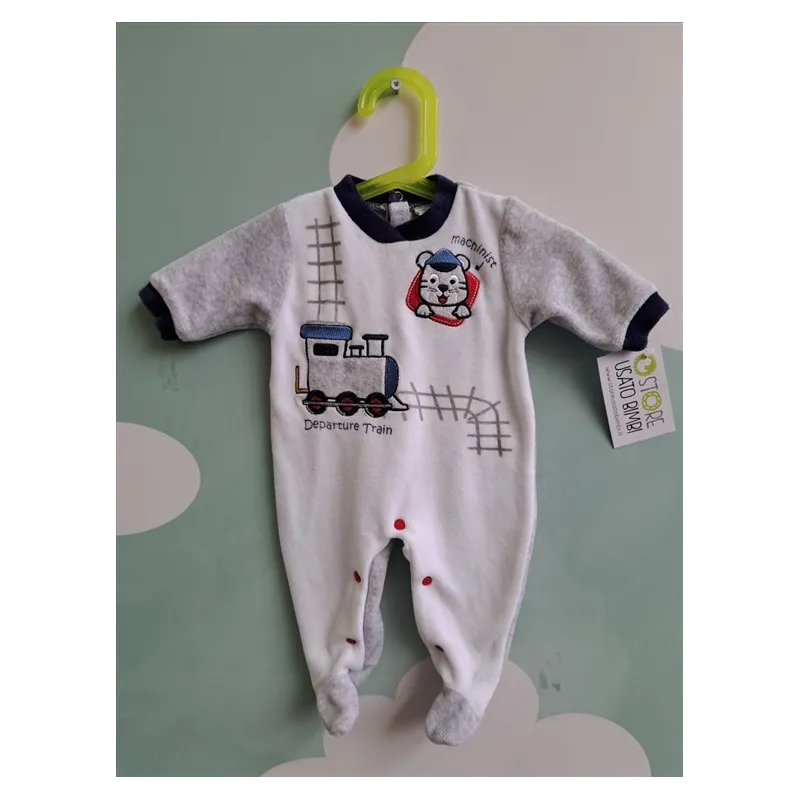 Tutina Bianca Tigrotto 1 M