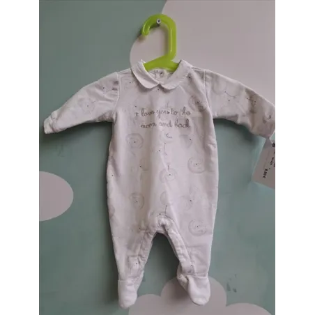 Tutina Bianca Orsetto e Luna 1 M
