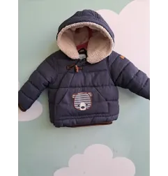 Giacca Invernale Imbottita Blu Obaibi 6 M
