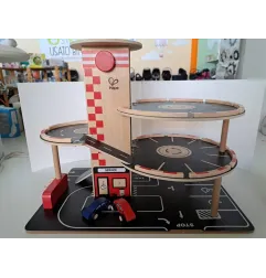 Garage in Legno Hape Con Rampe