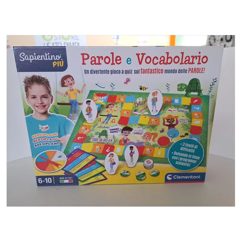 Gioco Sapientino Parole e Vocabolario Mai Usato